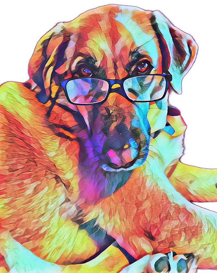 Animal Art  - Card to Download or Print on Products