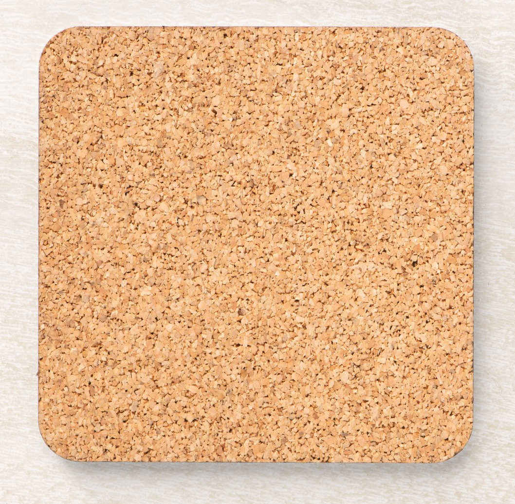 Corkback Coasters - Set of 6